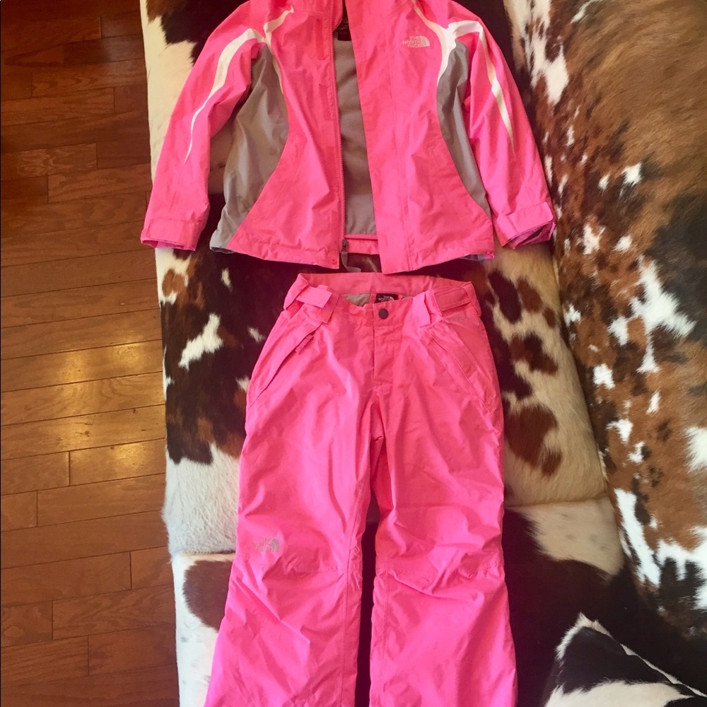 The North Face Ski Coat and Pants Set